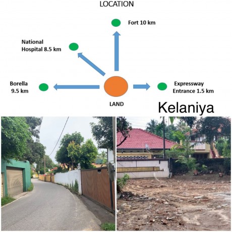 Land for sale in Waragoda Kelaniya