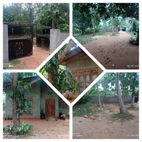Land with House for sale in Abhayapura