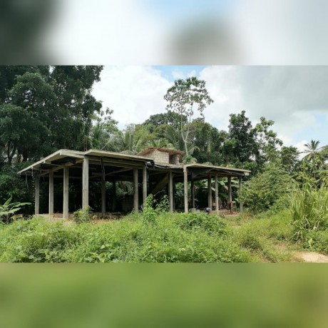 Land with House for Sale Delgamuwa